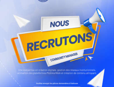 RECRUTEMENT D’UN.E COMMUNITY MANAGER